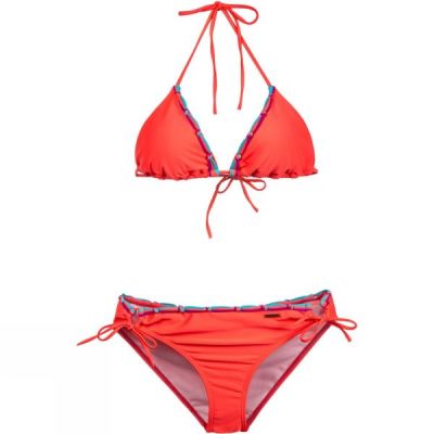 Bikini Protest Tropically Triangle Mujer Coral - Chile DRB749280